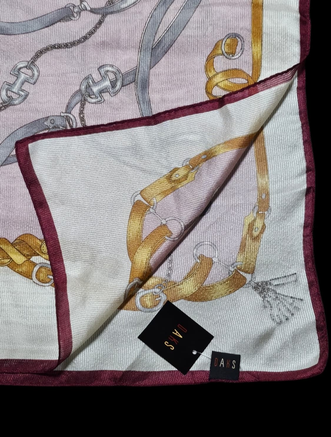 [정품/새상품] 닥스(DAKS) 100% 실크스카프(상태 최상/선물추천) 상품이미지5