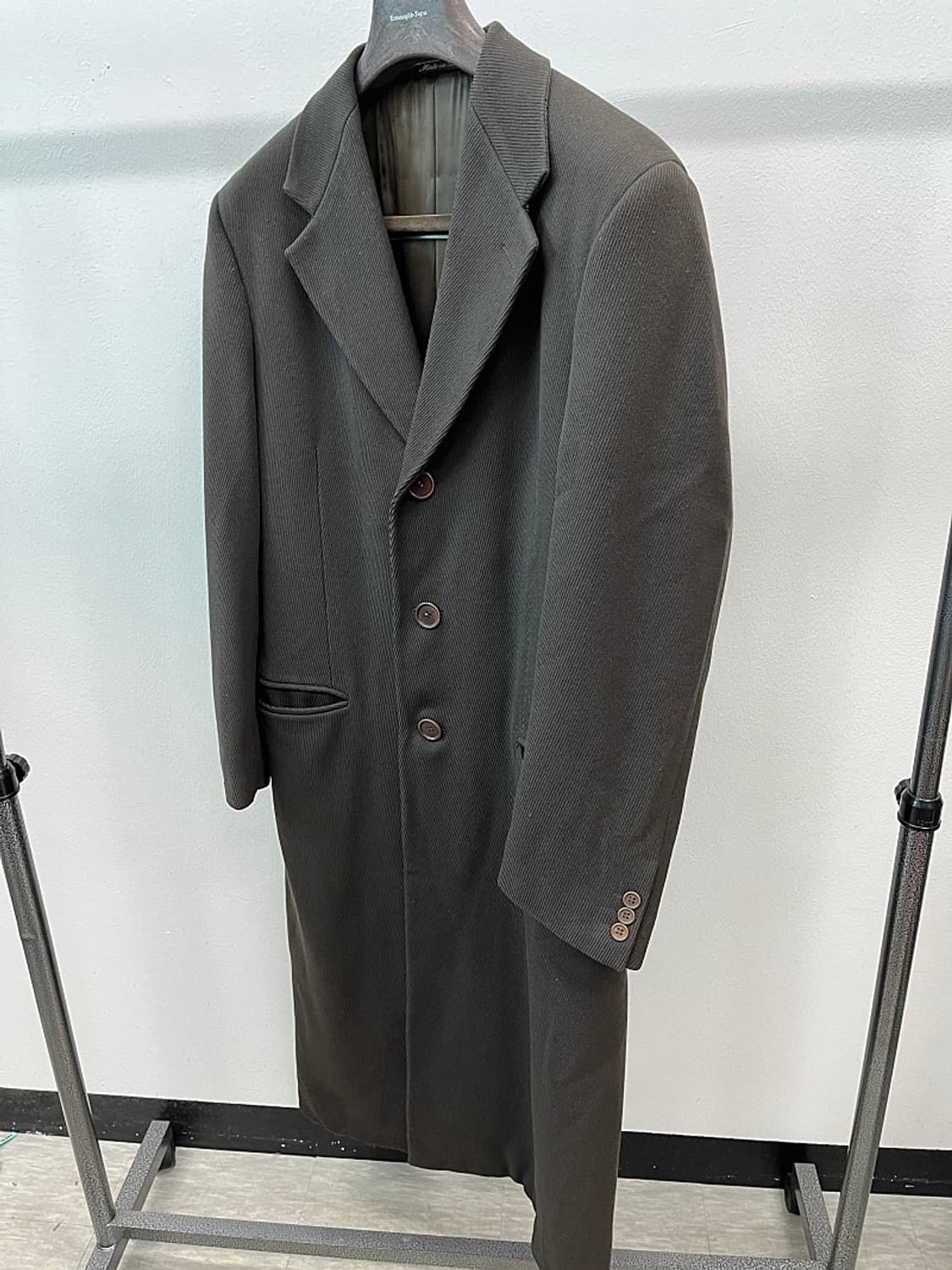 105) 조르지오알마니 캐시미어 롱코트 상품이미지1