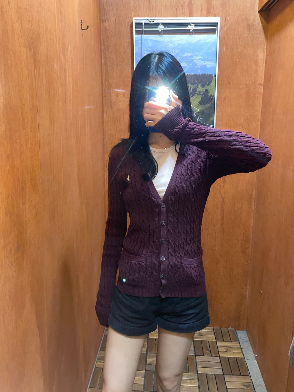 (M) POLO 폴로 랄프로렌 스포츠 니트 가디건 상품이미지1