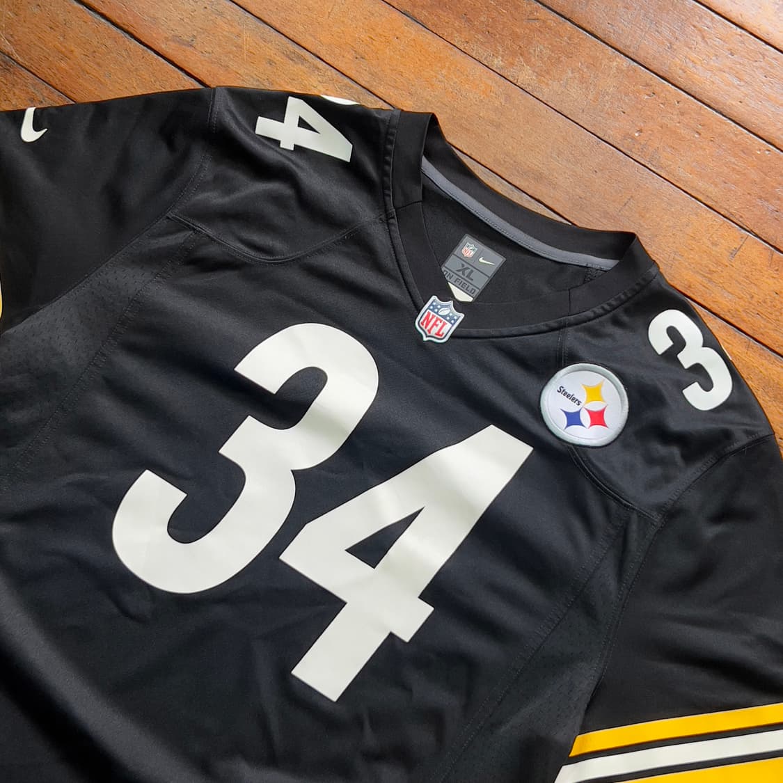 나이키 NFL 피츠버그 스틸러스 럭비 져지 상품이미지3