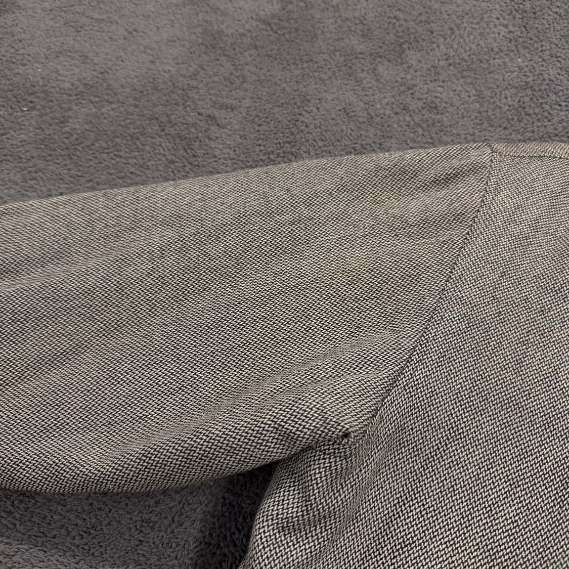 [정품/100] YSL 입생로랑 체크 헤링본 바시티 자켓 상품이미지7