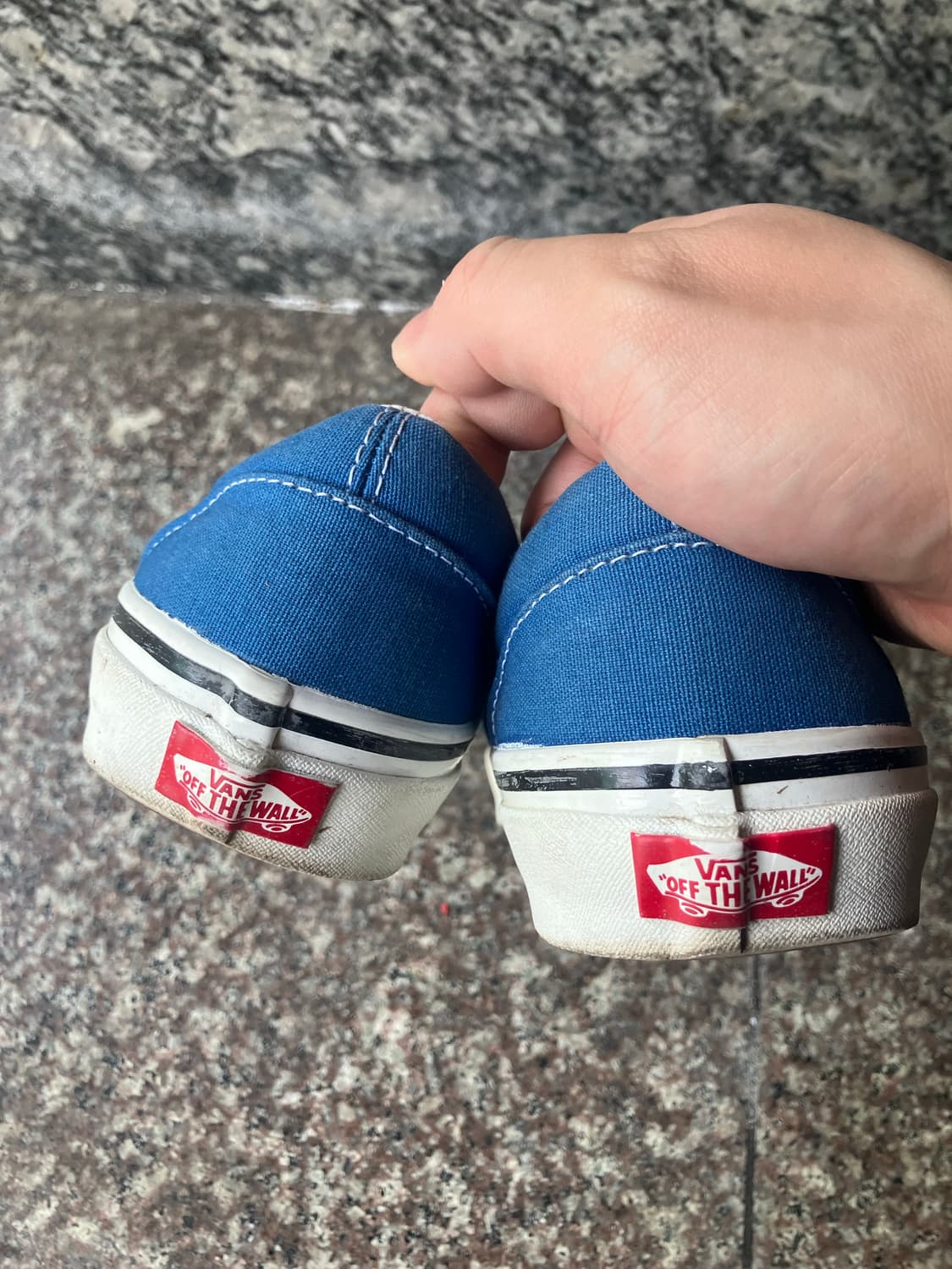 반스 애너하임 슬립온 블루 265 스타일98 상품이미지5