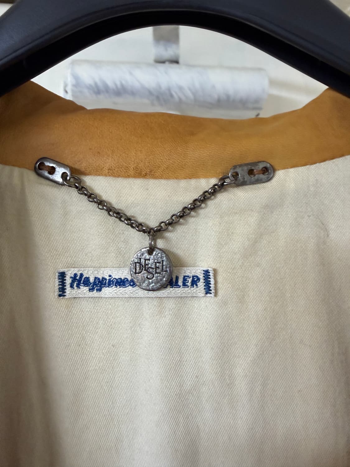 Diesel lambskin double breasted jacket 상품이미지6