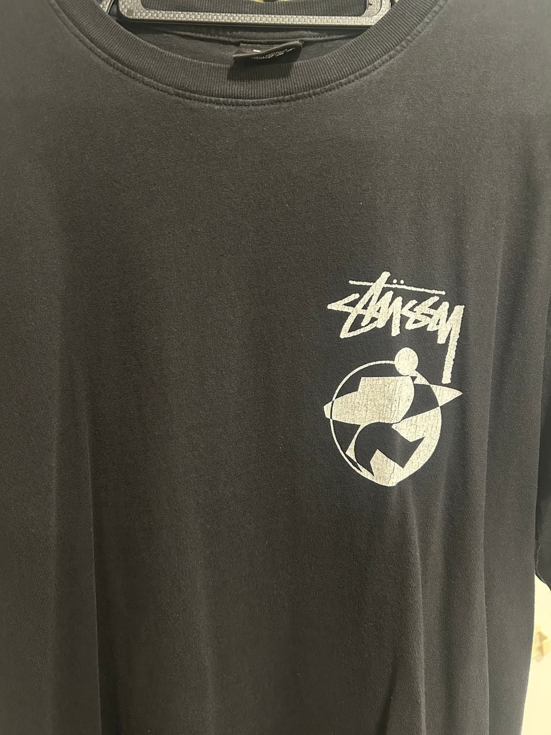 [L] 스투시 아워레가시 서프맨 피그먼트 티셔츠 상품이미지3