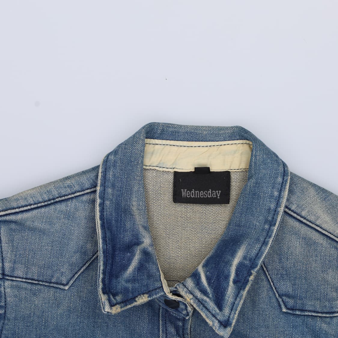 S 웬즈데이 여성 데님셔츠 0330H1 상품이미지4