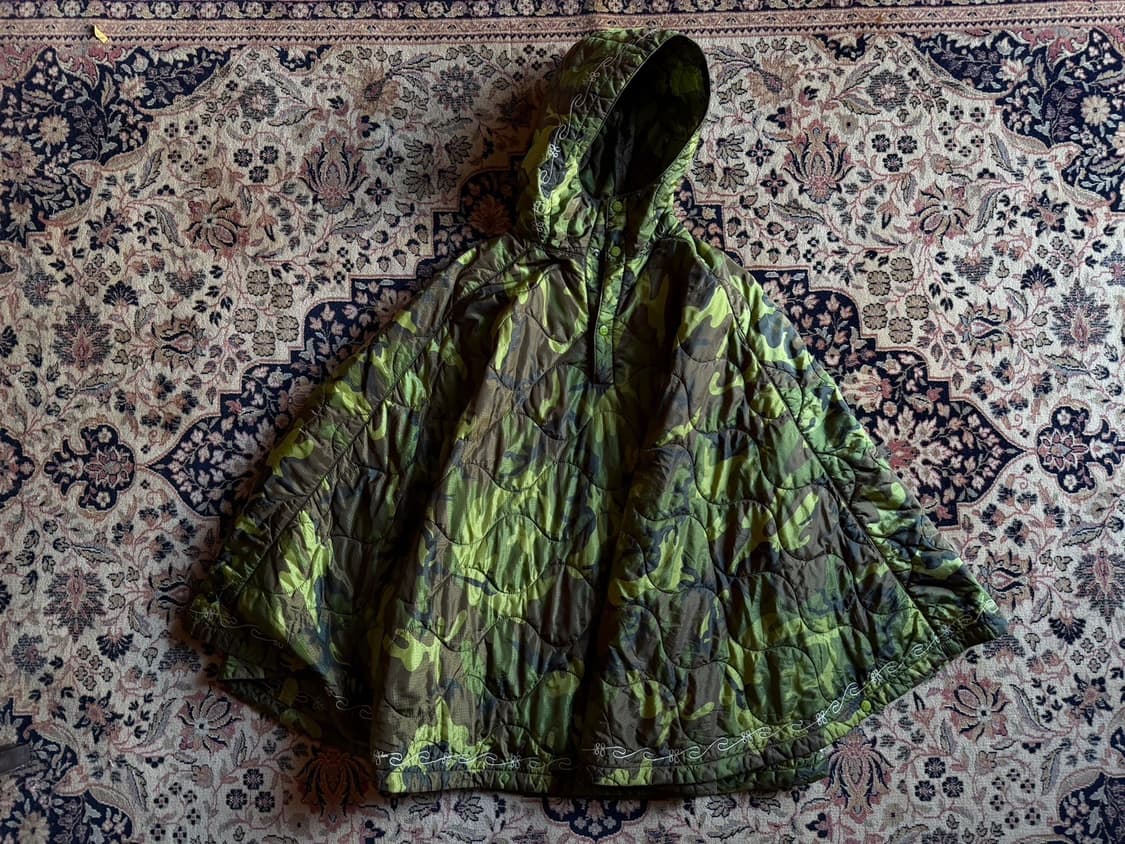 텐더로인 카모플라주 후드 판초 자켓  상품이미지3