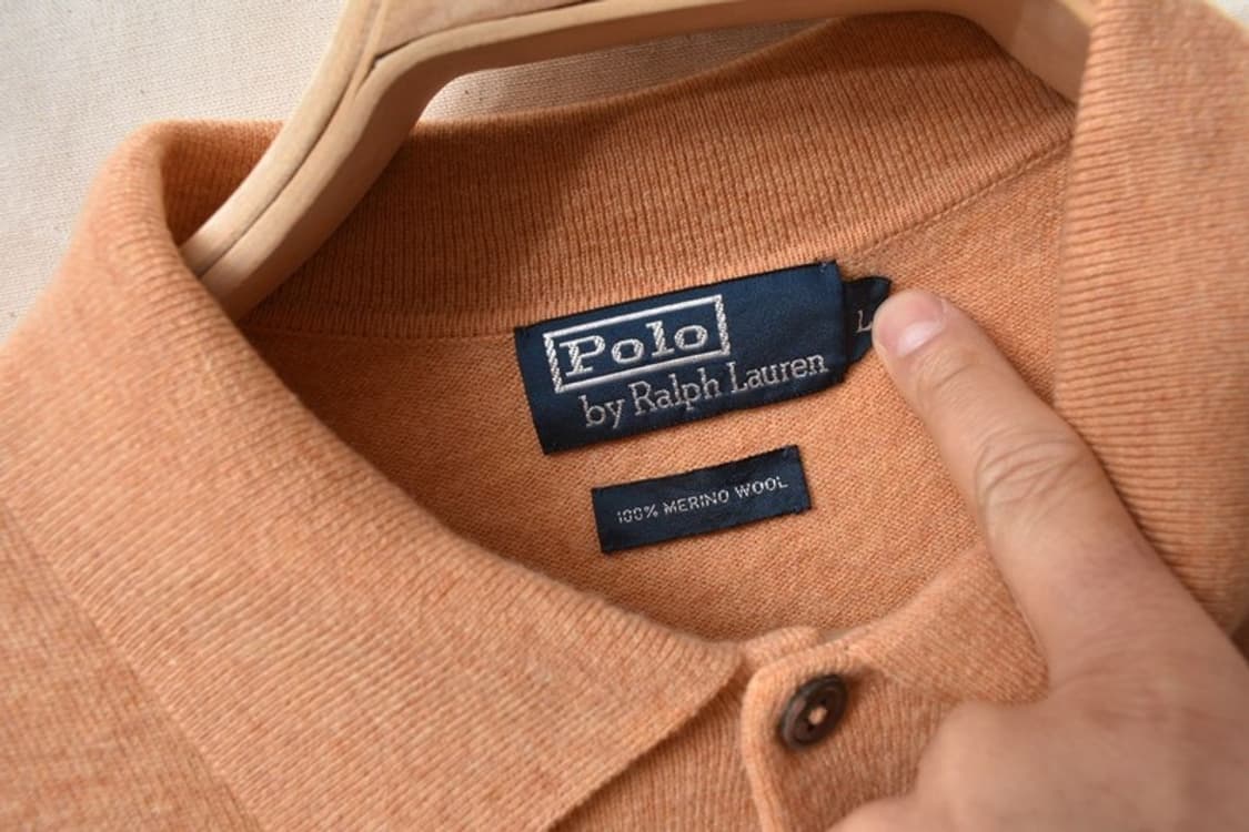 폴로 랄프로렌 카라넥 울 니트 L M0074 상품이미지5