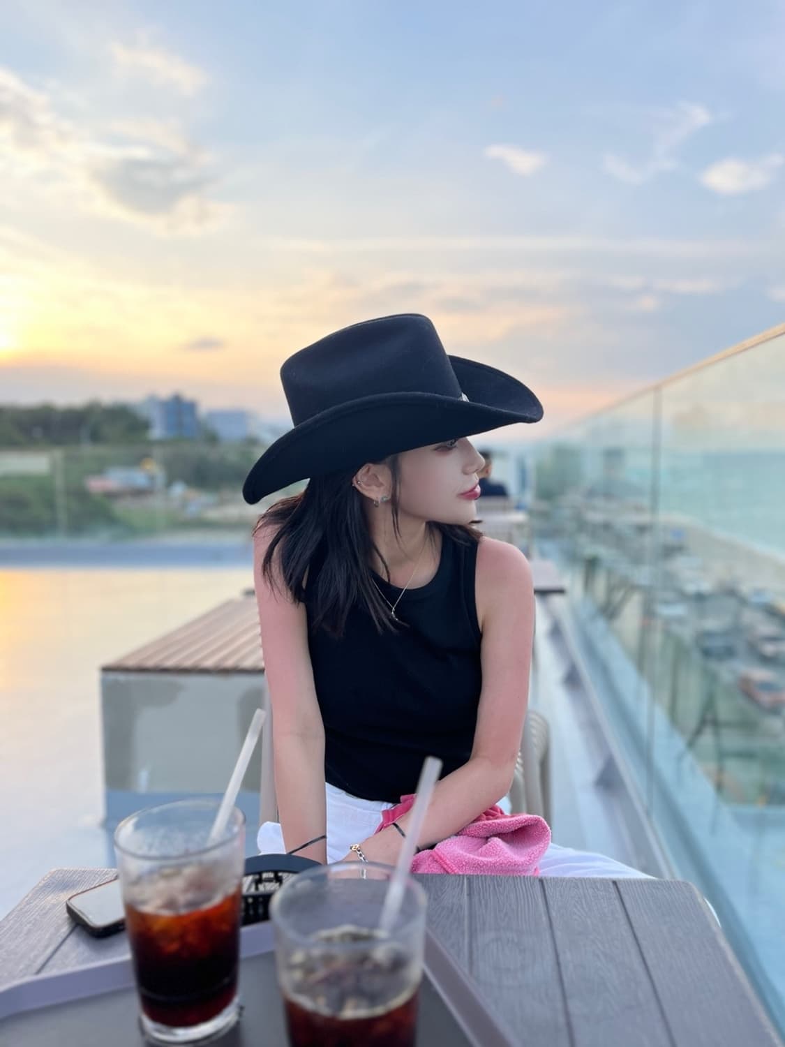 WESTERN CONCHO COWBOY HAT 상품이미지7