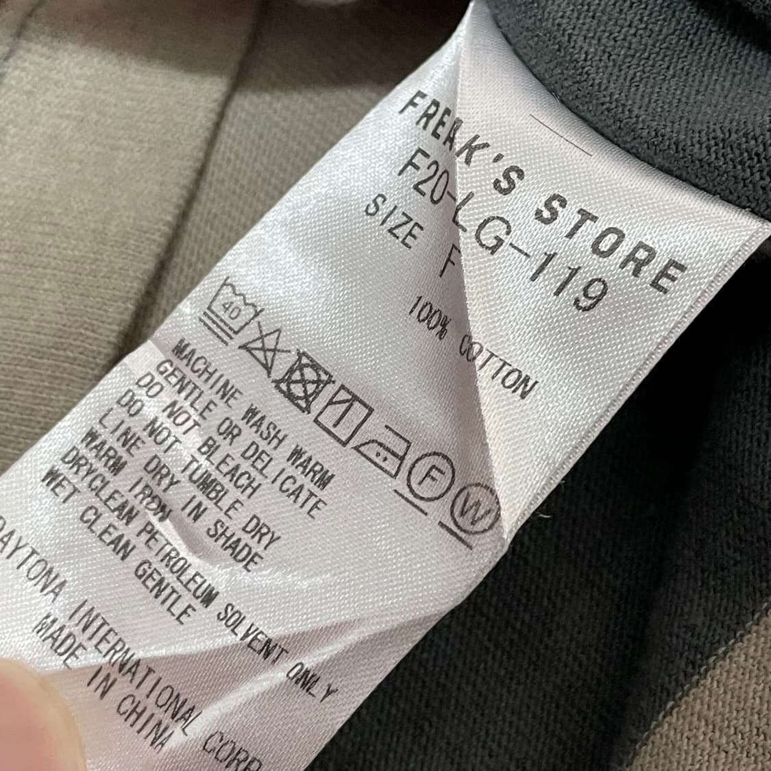 [F] 프릭스스토어 스트라이프 긴팔 티셔츠 상품이미지3