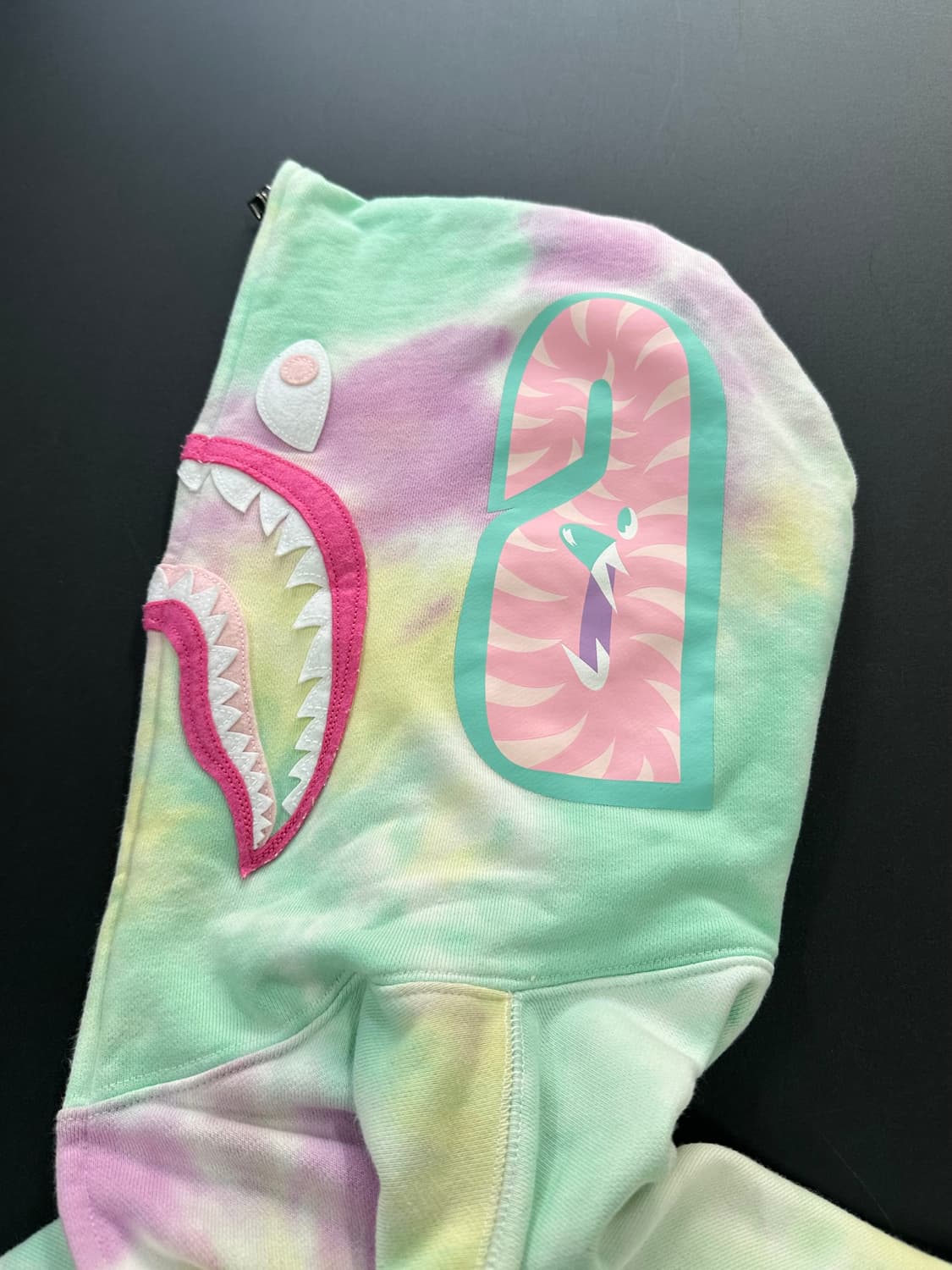 베이프 샤크 타이다이 풀 후드집업 상품이미지8