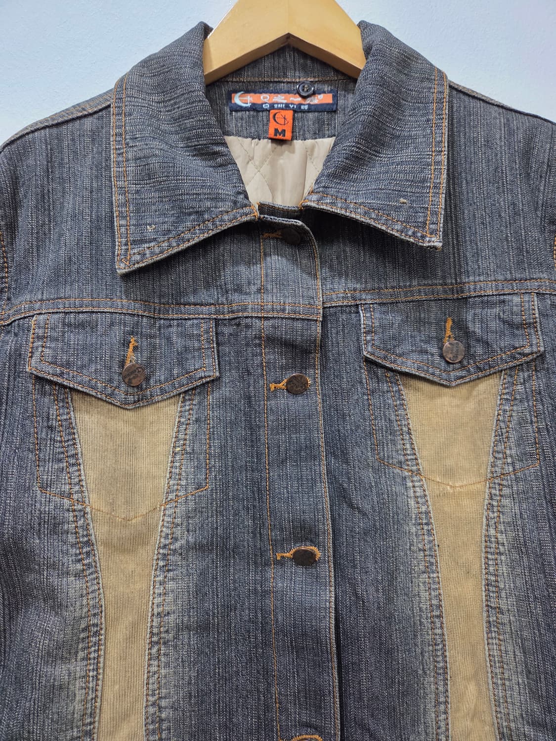 Y2K 밀레니엄 빈티지 데님코트 상품이미지2