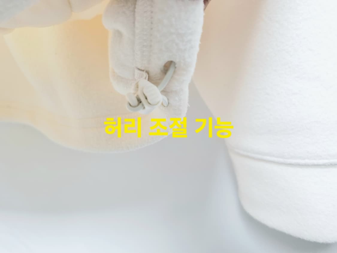 남성 2023 상태굿 엄브로 빅레터링 플리스 아노락타입 하프집업 자켓 상품이미지8