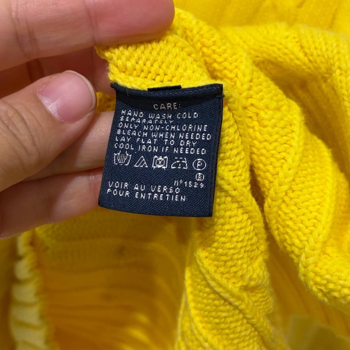 폴로 랄프로렌 꽈배기 케이블 라운드 니트 상품이미지4