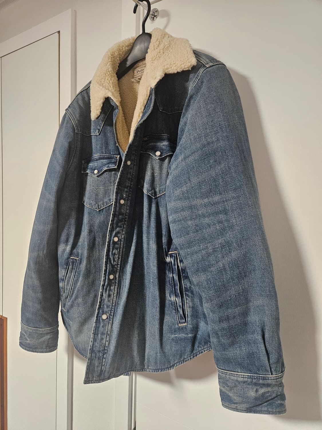 폴로랄프로렌 플리스 데님 웨스턴 셔츠재킷 상품이미지7