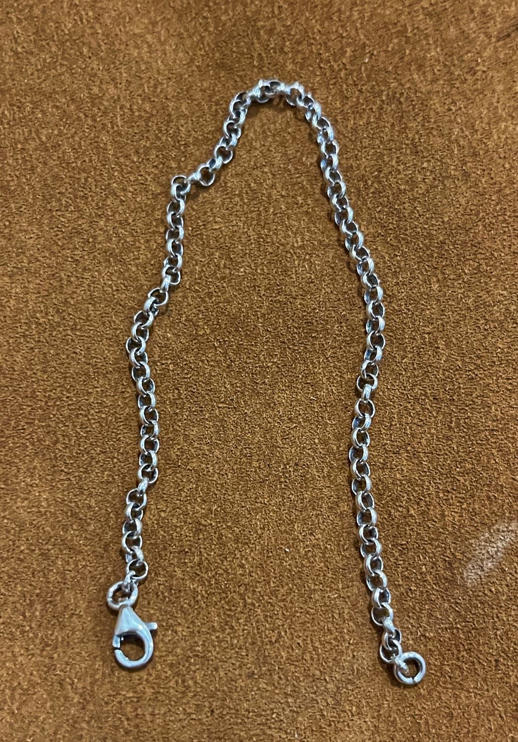 Solid Link Bracelet S925 3mm 남자팔찌 상품이미지3
