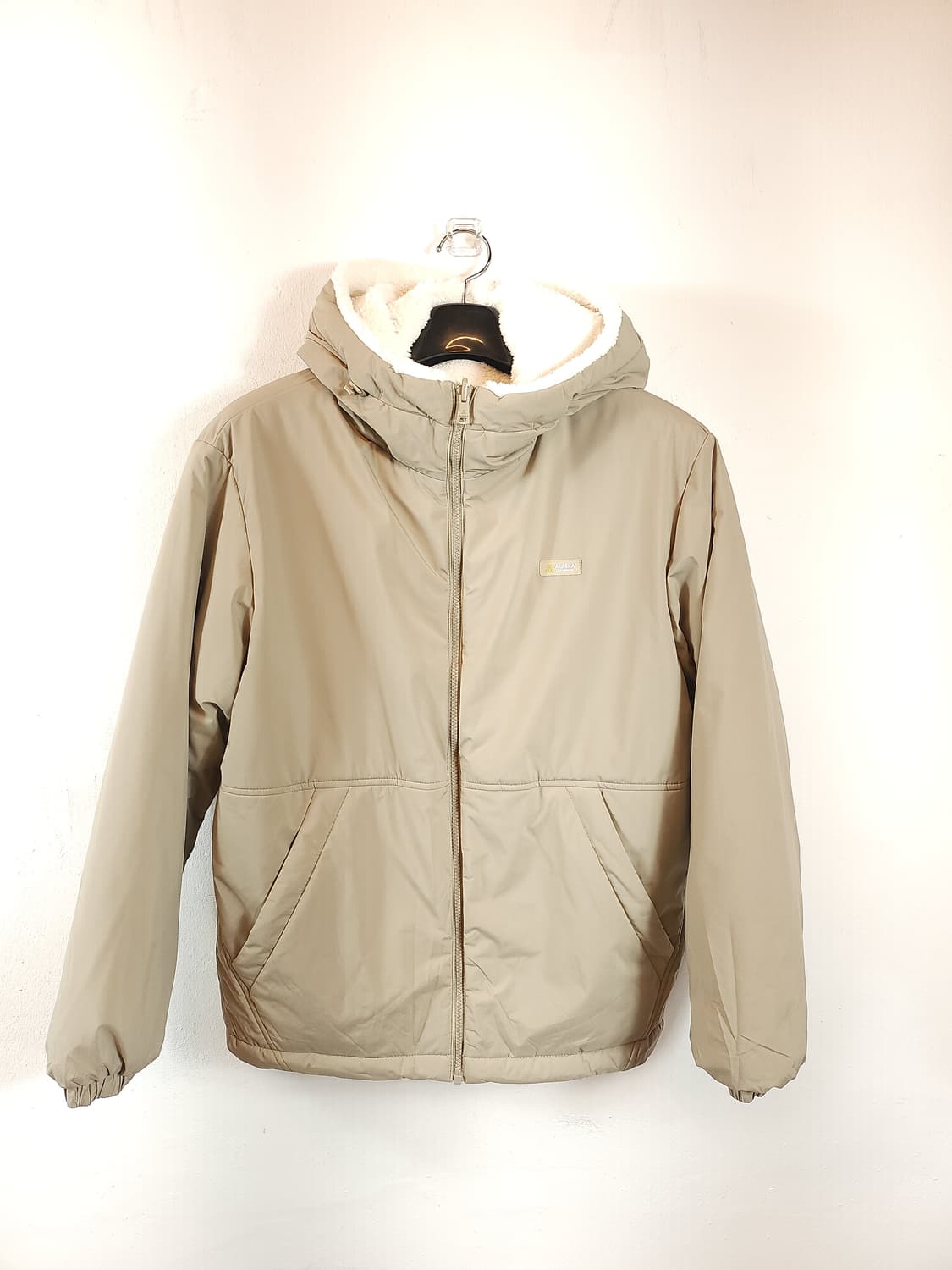 알래스카 양털 후리스 양면 점퍼 95 M 새제품 상품이미지2