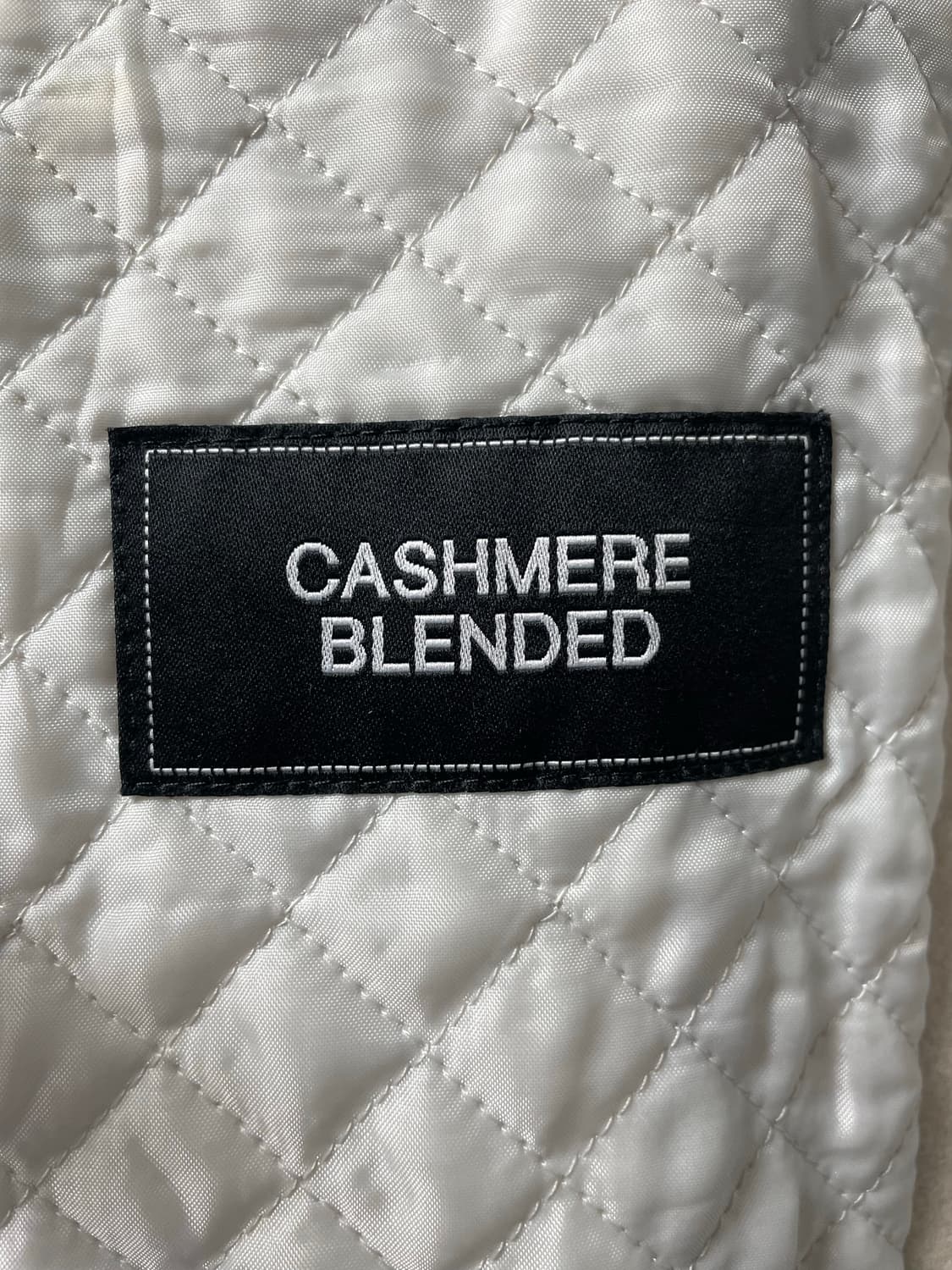 시스템옴므 캐시미어 퓨어베이지 오버핏 코트 100사이즈 상품이미지6