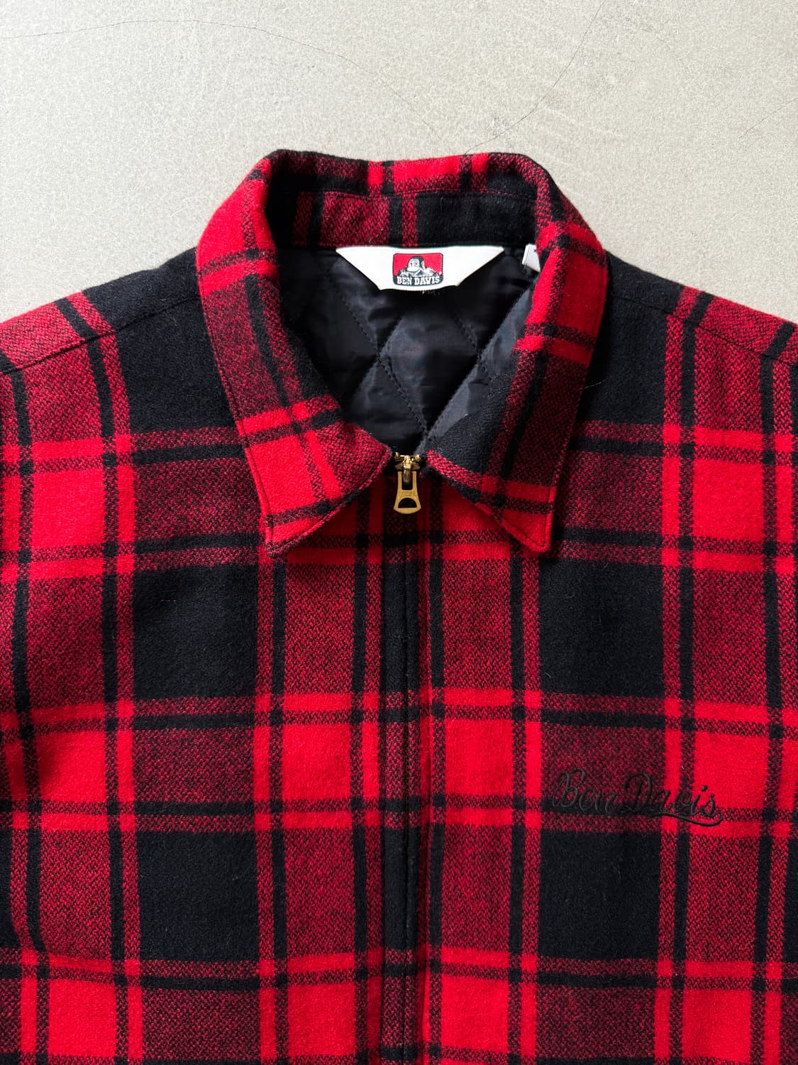Ben Davis Buffalo Check Wool Jacket 상품이미지3