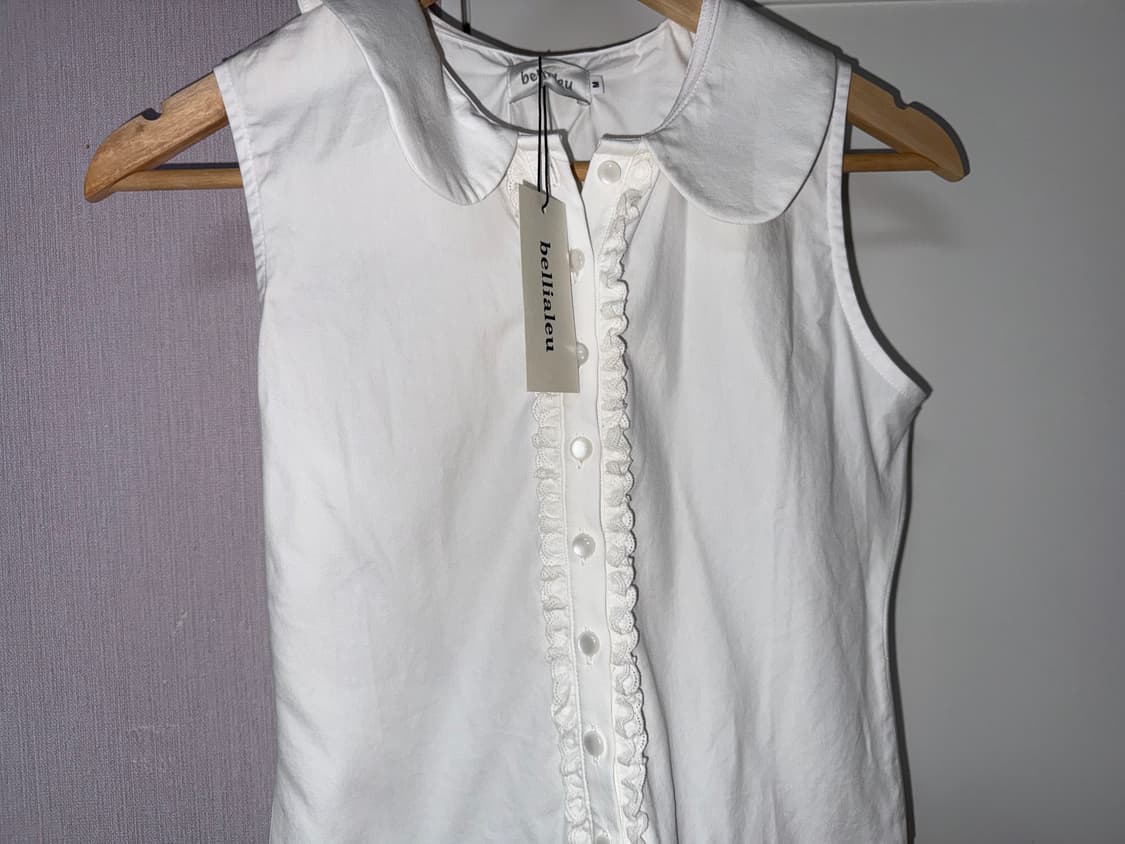 새제품 벨리아르 X 워니하우스 콜라보 디어버니 원피스 m 화이트 상품이미지3