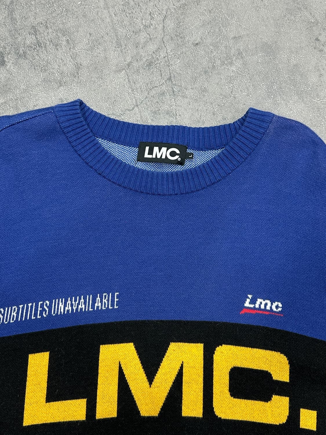 LMC 빅로고 니트 상품이미지4