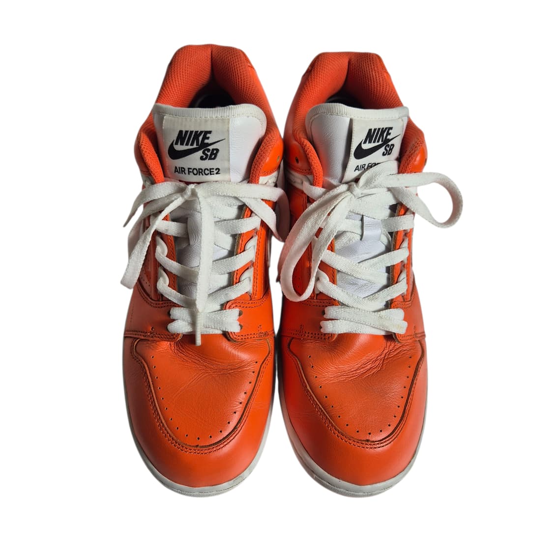 275) Nike 나이키 X 슈프림 SB 에어포스2 로우 오렌지 상품이미지6