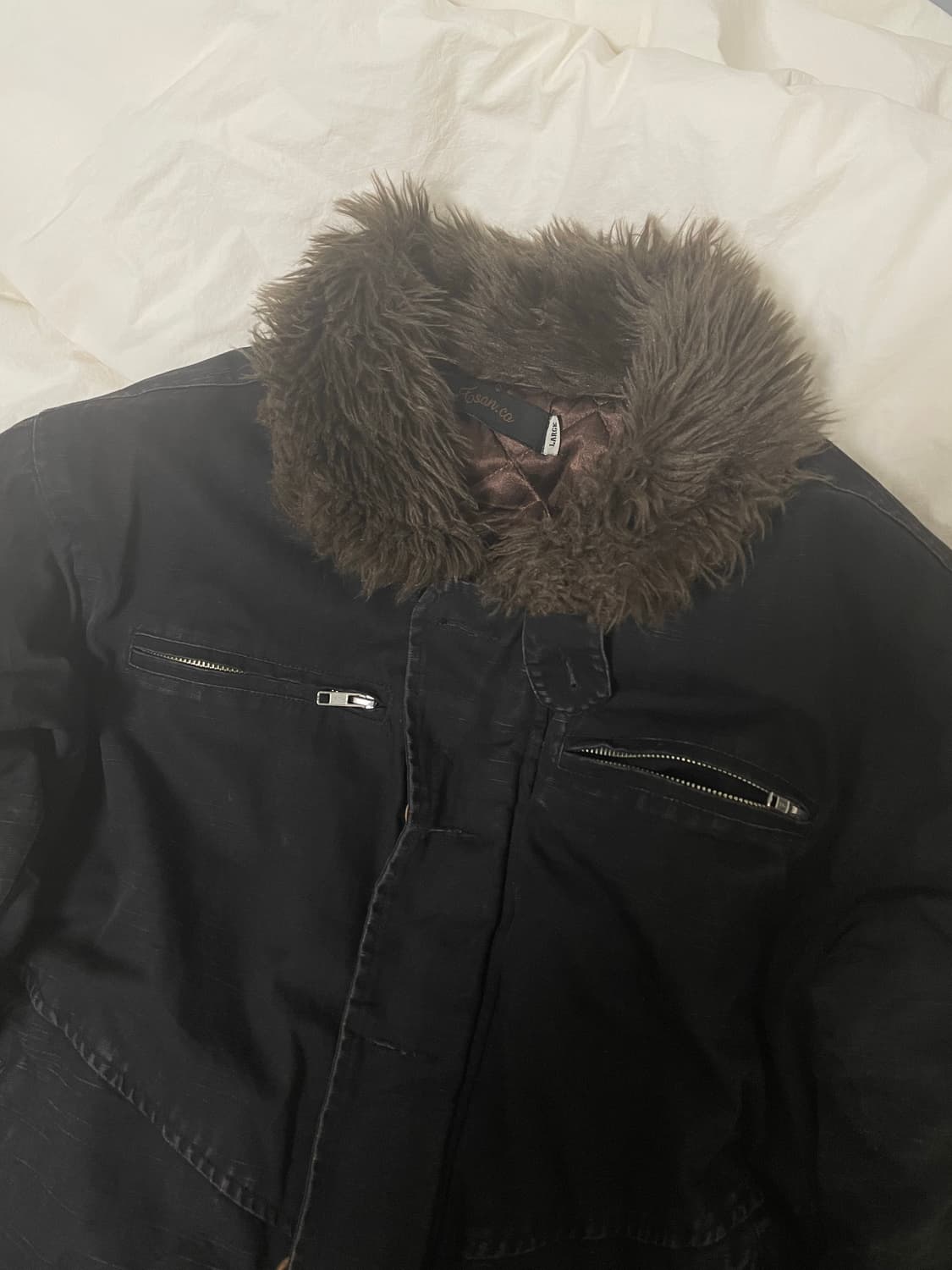 빈티지 야상패딩 상품이미지1