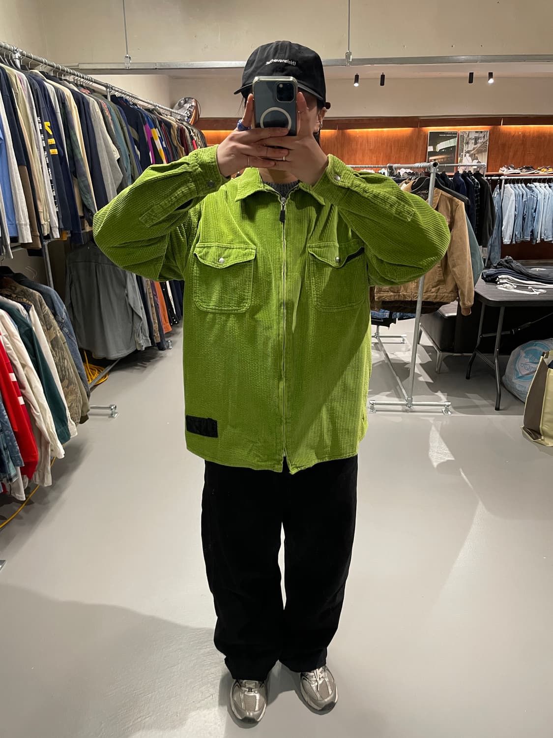 빈티지 코듀로이 셔츠 자켓 상품이미지3