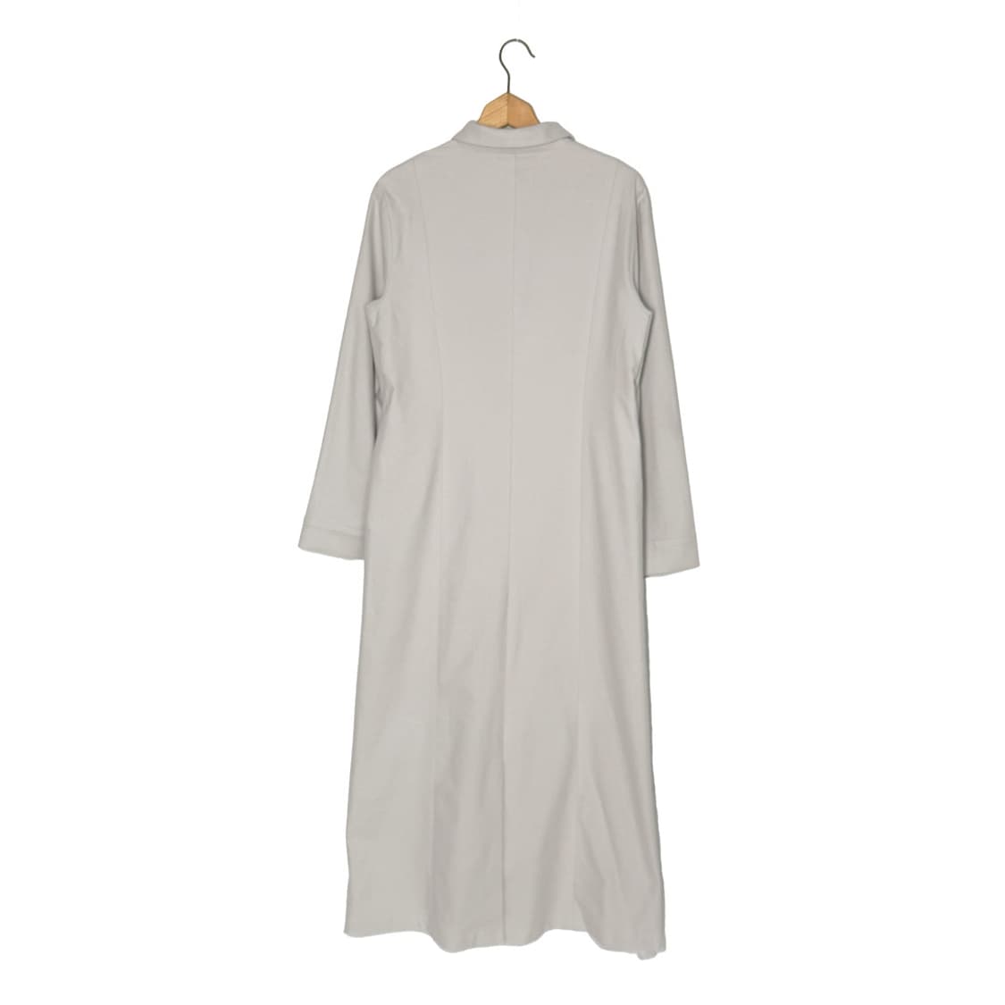 플란넬 지퍼 롱원피스 상품이미지3