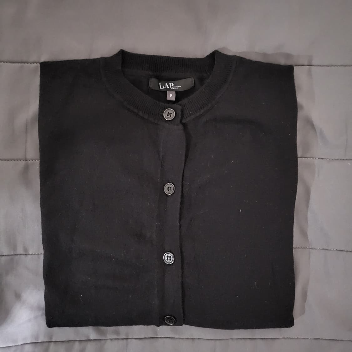 LAP 블랙 가디건 상품이미지1