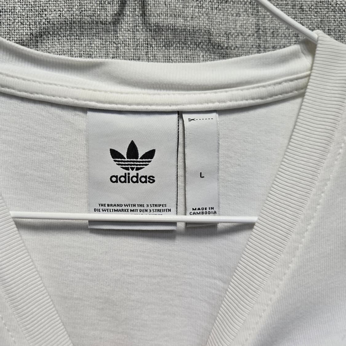 아디다스 파이어버드 화이트 반팔 티셔츠  상품이미지4