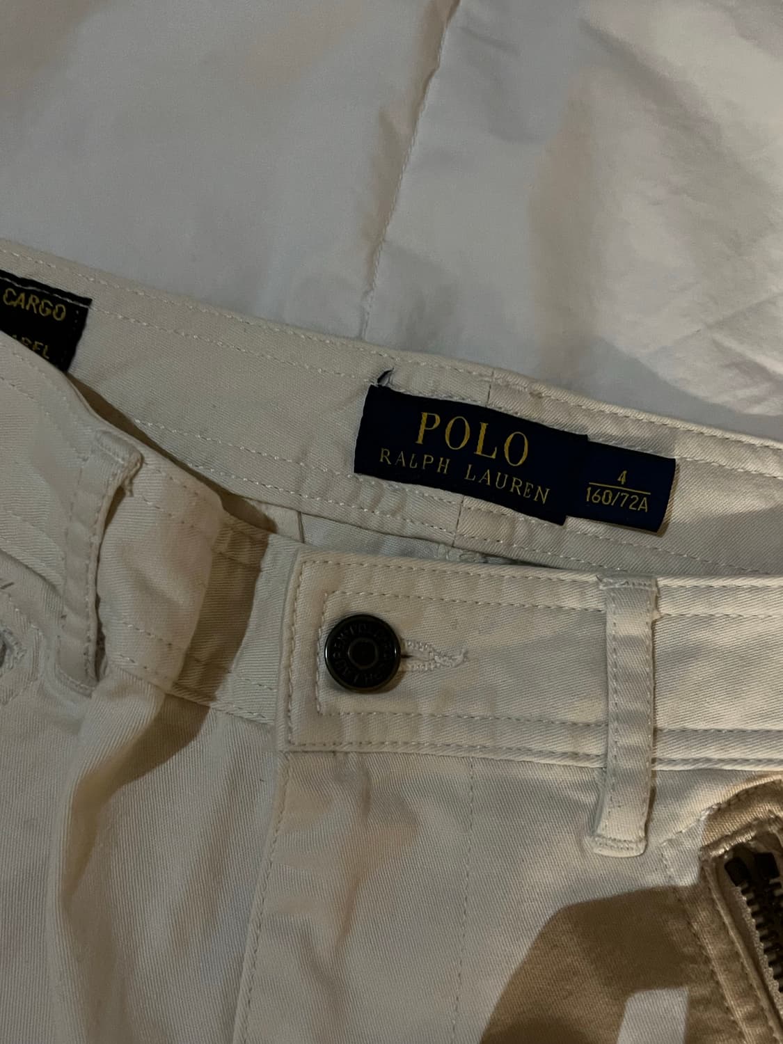 Polo 회이트 유틸리티 술림핏 코튼카고팬츠 상품이미지4