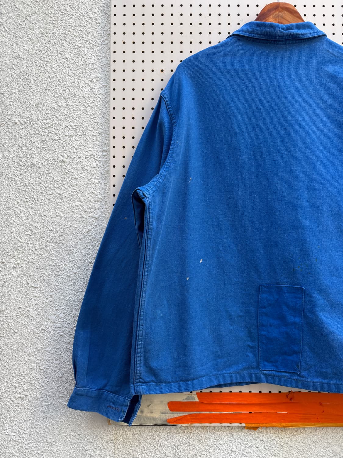 1950,60s OLD MODEL WASHED FRENCH 프렌치워크자켓 상품이미지6