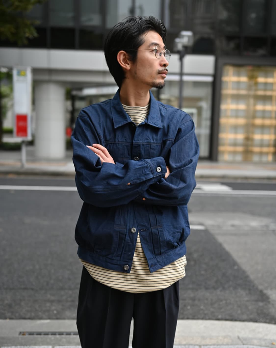 [L] NICENESS CALM 데님 자켓 상품이미지6