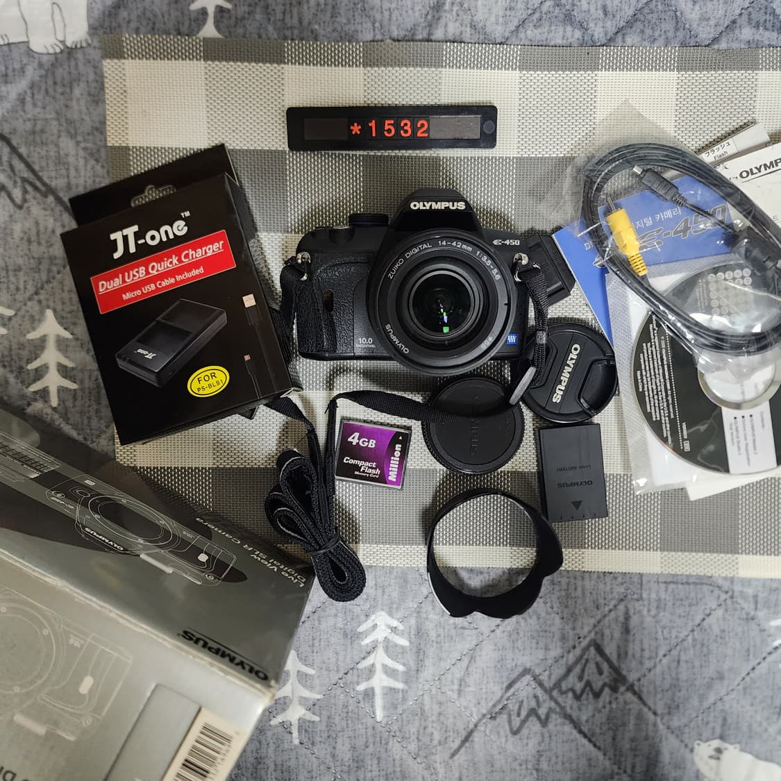 올림푸스 E-450 디지털카메라 박스품 상품이미지1