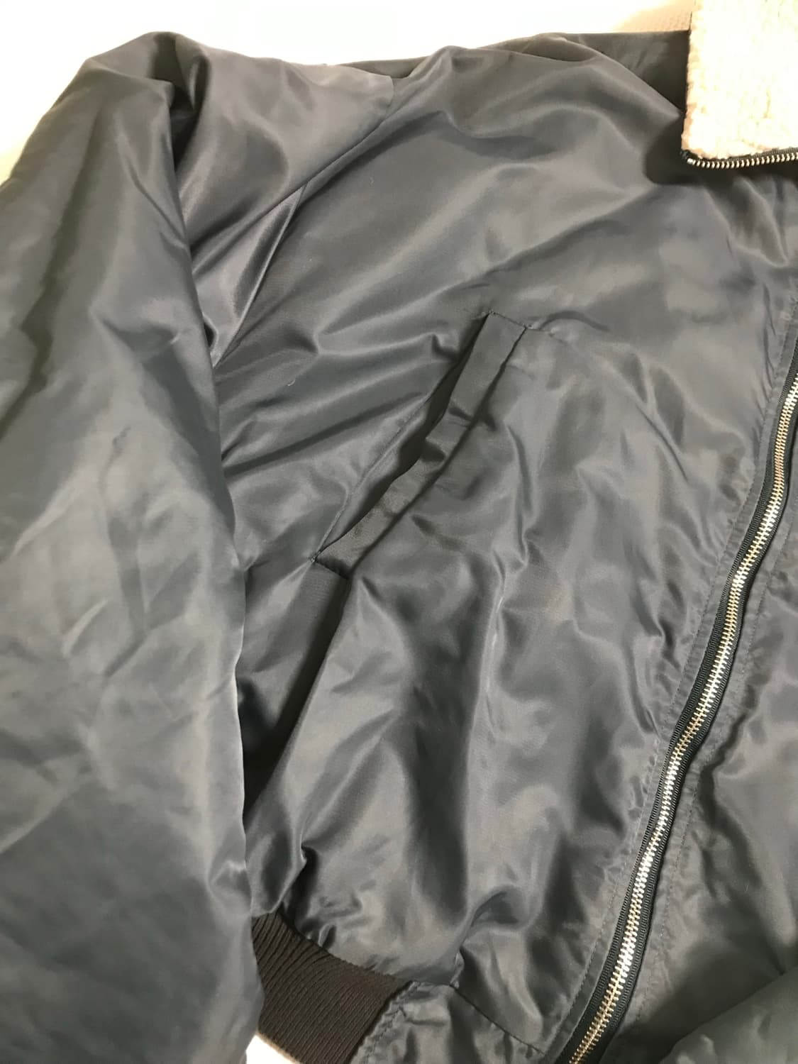 빈티지 하이넥 항공점퍼 상품이미지5