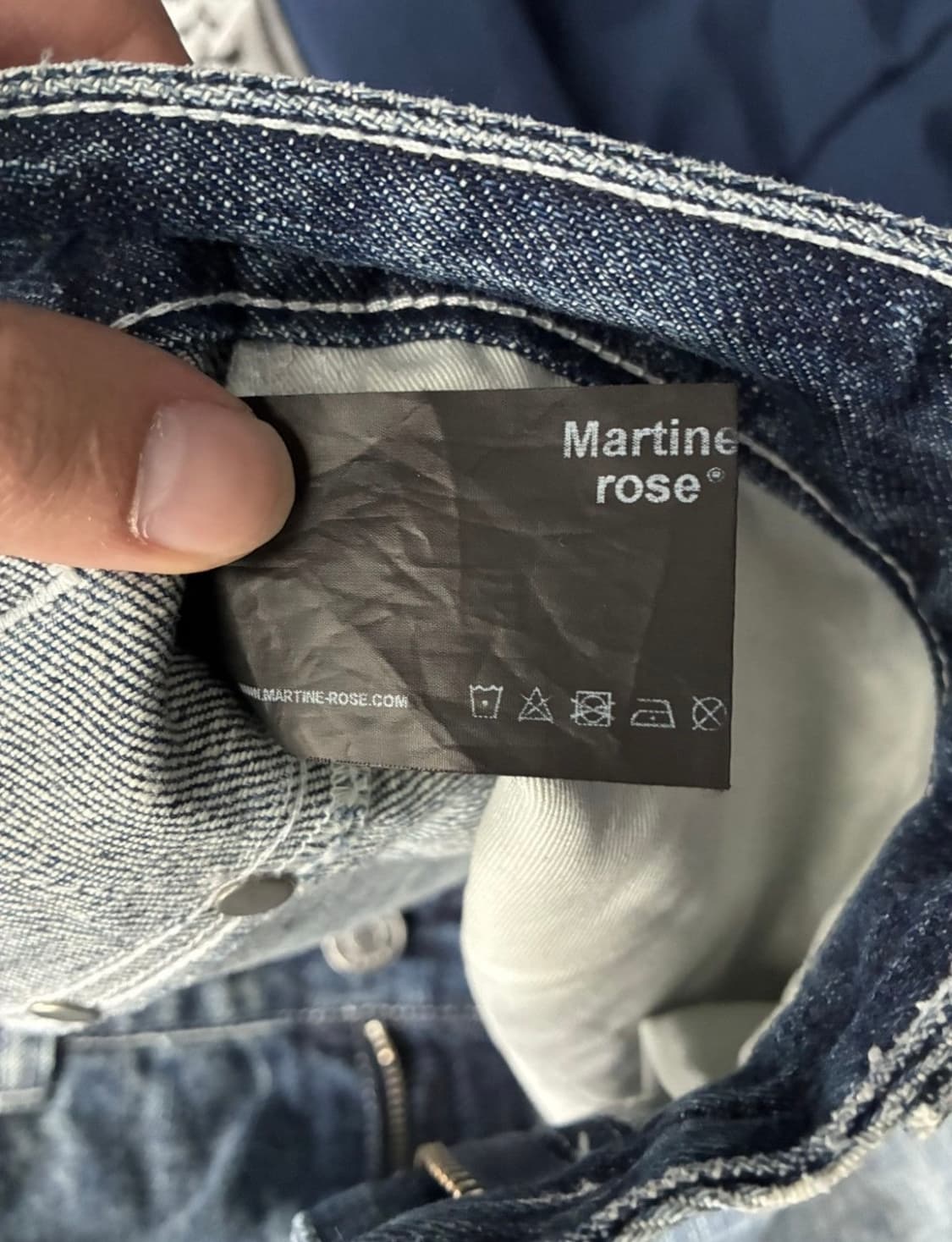 마틴로즈 ss23 부츠컷데님 상품이미지4