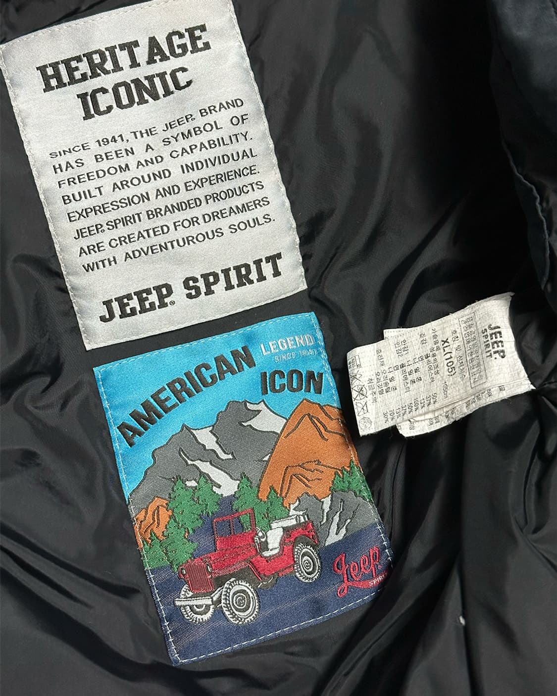 JEEP 패딩 조끼 상품이미지3