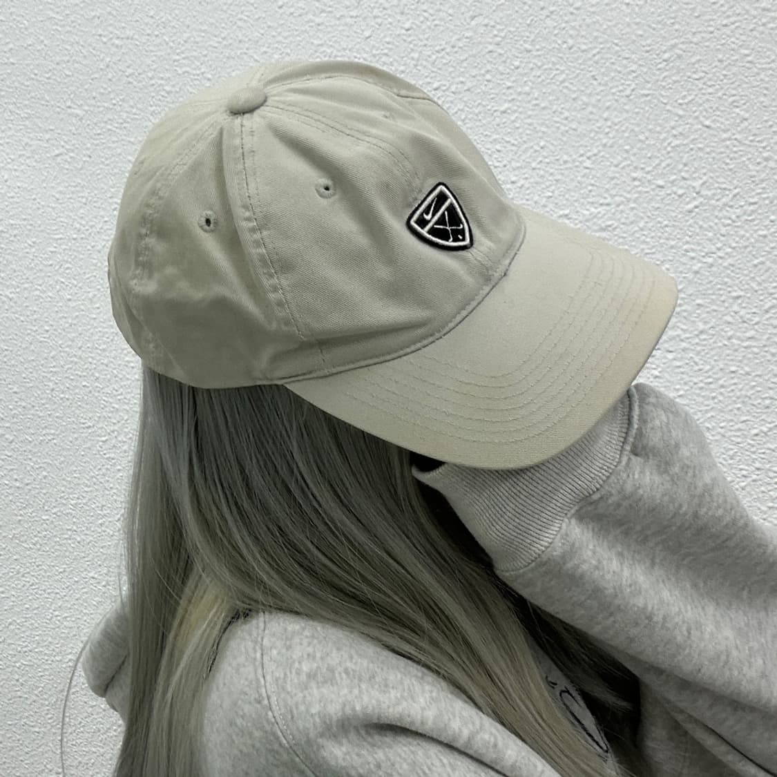 나이키 테니스로고 화이트 볼캡 상품이미지2