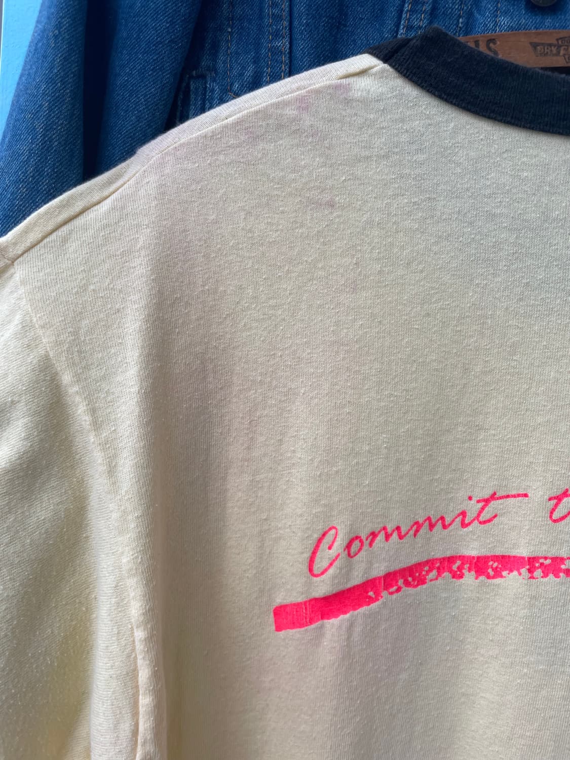 1980-90's Vintage JERZEES Ringer T-Shirt 상품이미지8