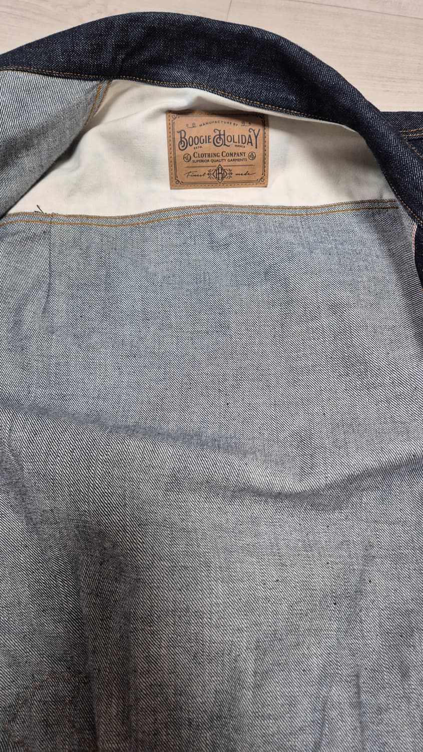 부기홀리데이 데님자켓 상품이미지4