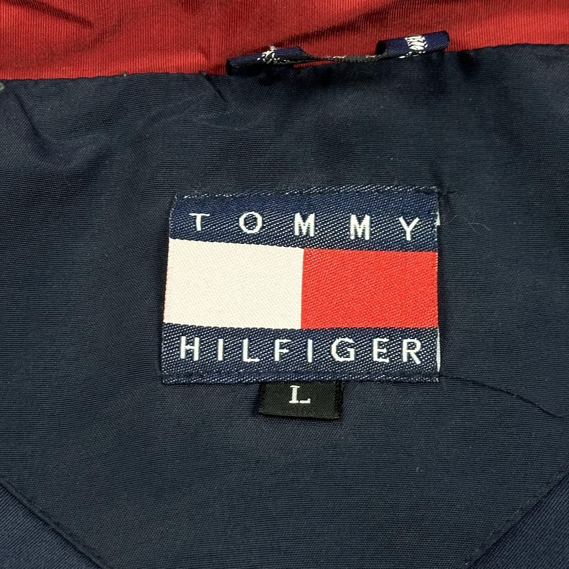 타미힐피거 올드스쿨 오버핏 바람막이 네이비 L 상품이미지8