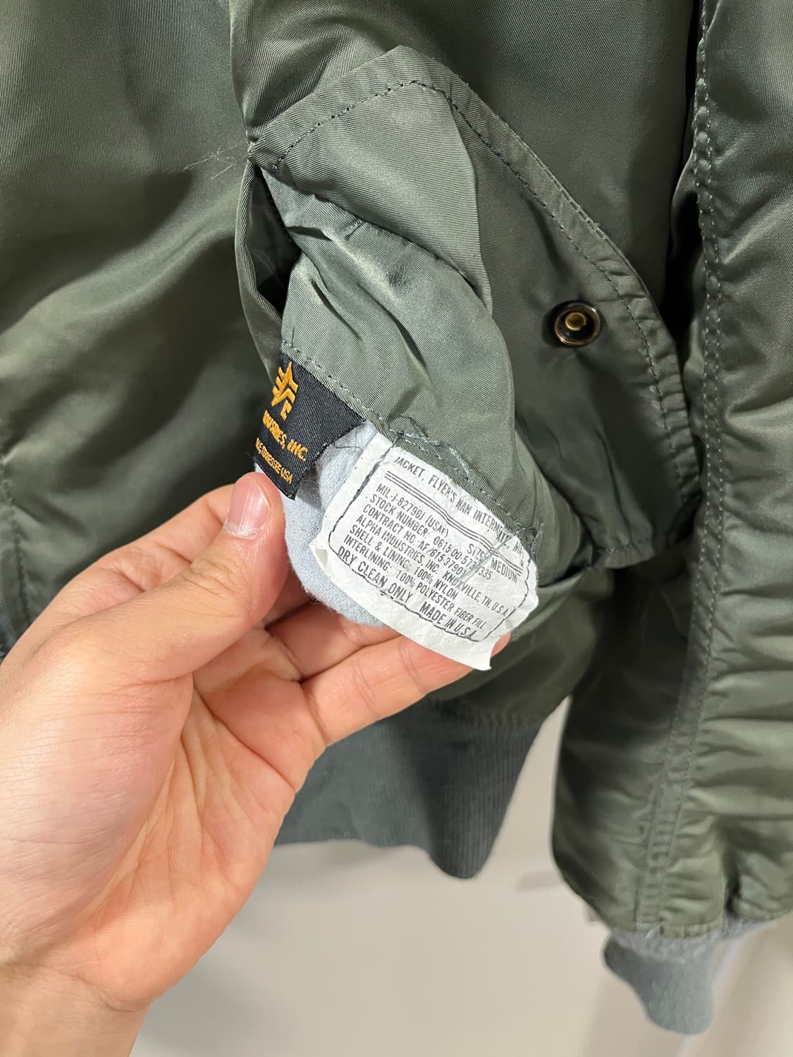 90s 알파 ma-1 상품이미지3