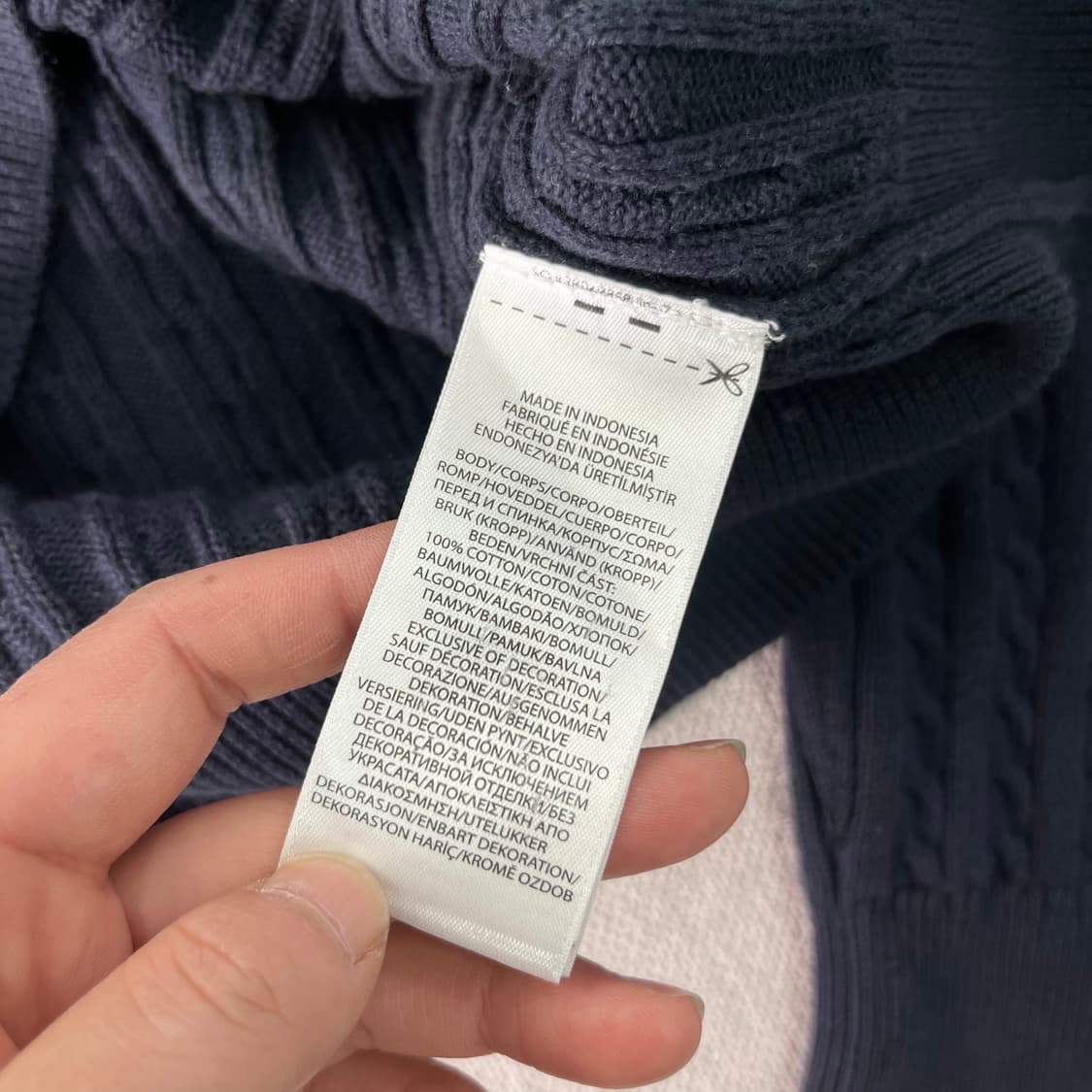 W95 폴로랄프로렌 꽈배기 가디건  상품이미지6