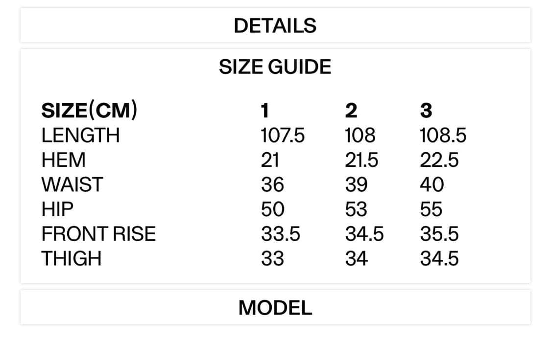 오픈와이와이 이팩트 진 제님팬츠 상품이미지4