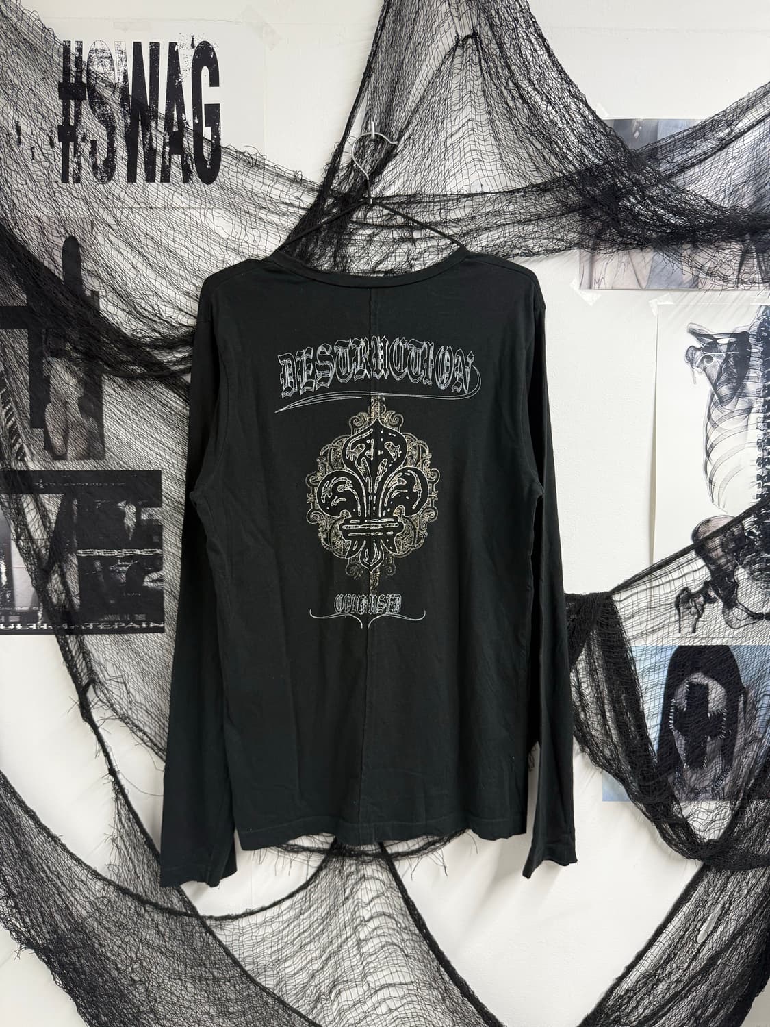 00s punk mood printing longsleeve 상품이미지1