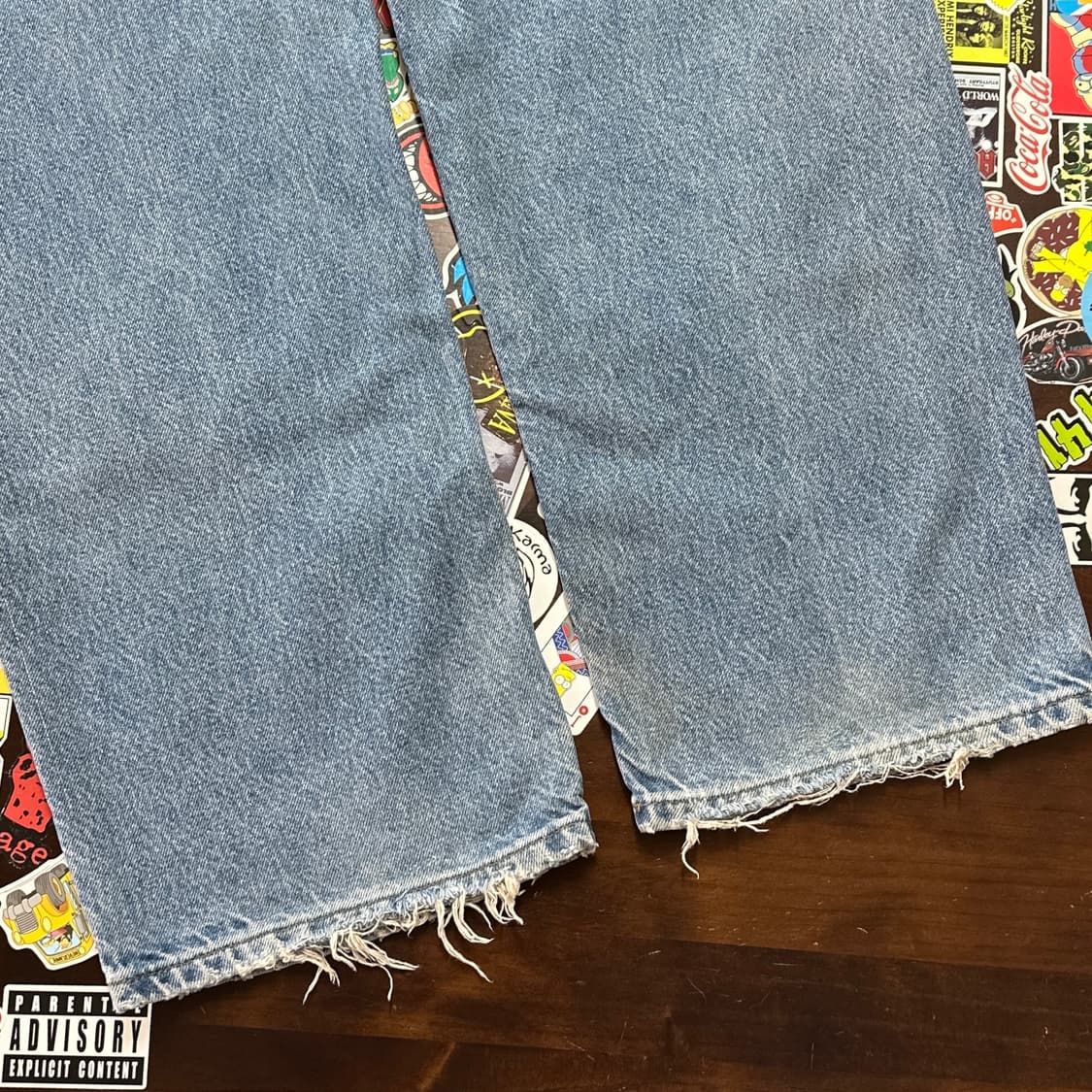 칼하트 더블니 데님 카펜터 팬츠 36 상품이미지6