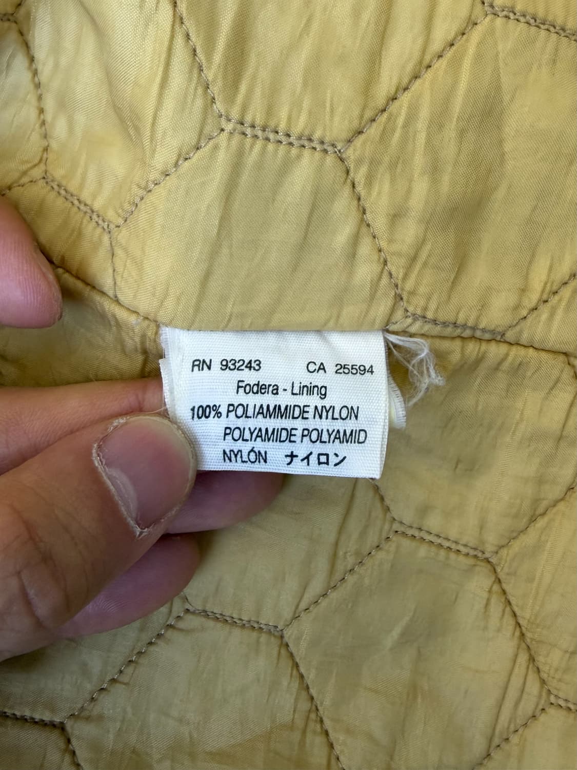 디젤 퀼티드 라인 워크 자켓 상품이미지7