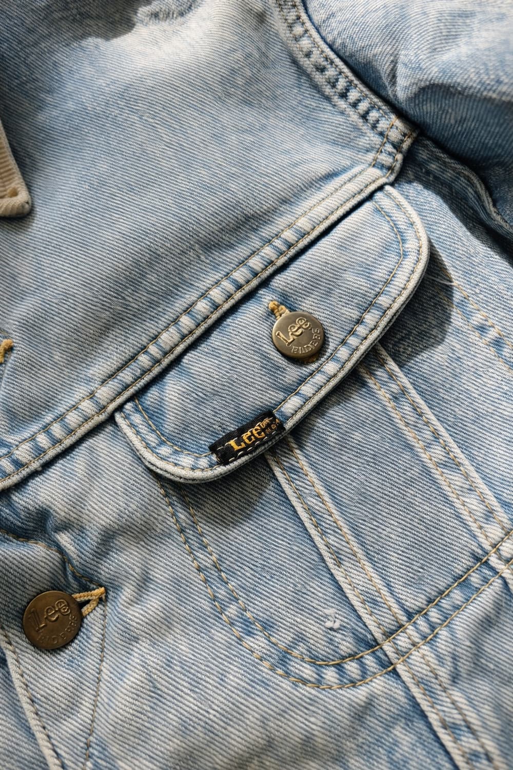 70's Lee 101LJ 스톰라이더 블랭킷 데님 자켓 100~105 상품이미지3