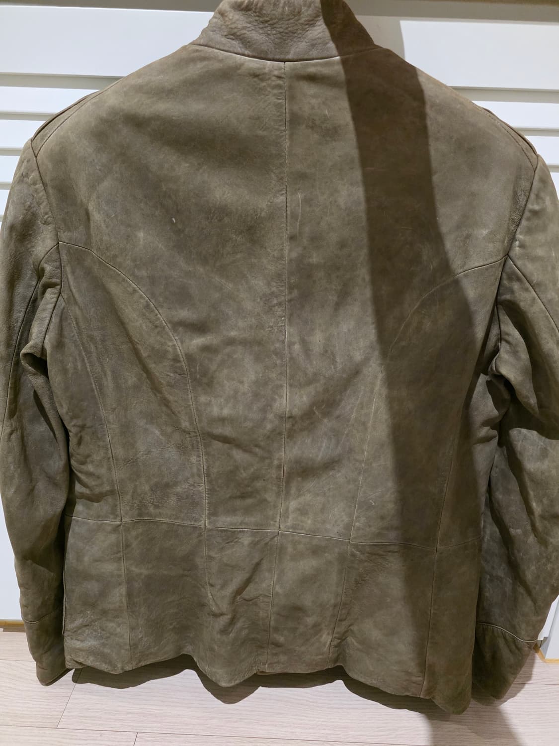 랄프로렌 퍼플라벨 M-65 램스킨 가죽자켓 상품이미지2