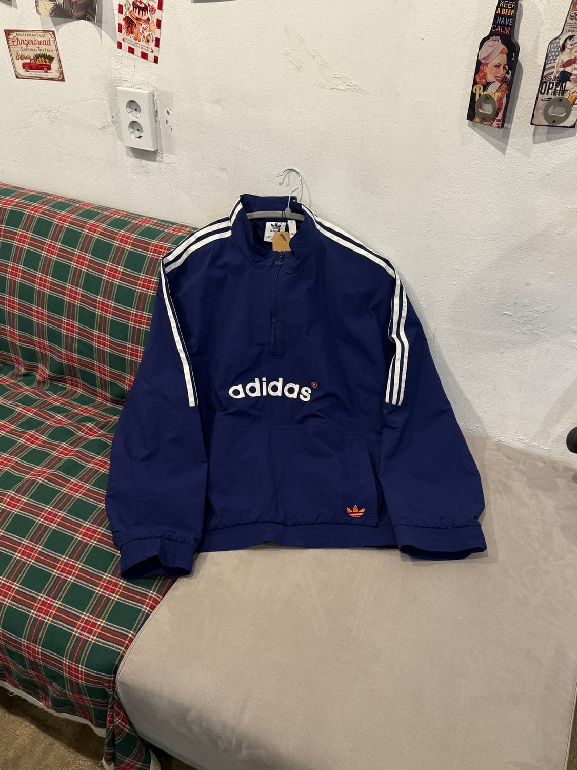 아디다스 아크 우븐 트랙탑 네이비 (최저가) 상품이미지1